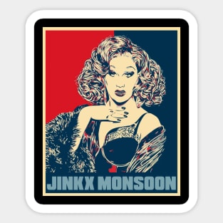 Jinkx Monsoon Hope Poster Art Sticker